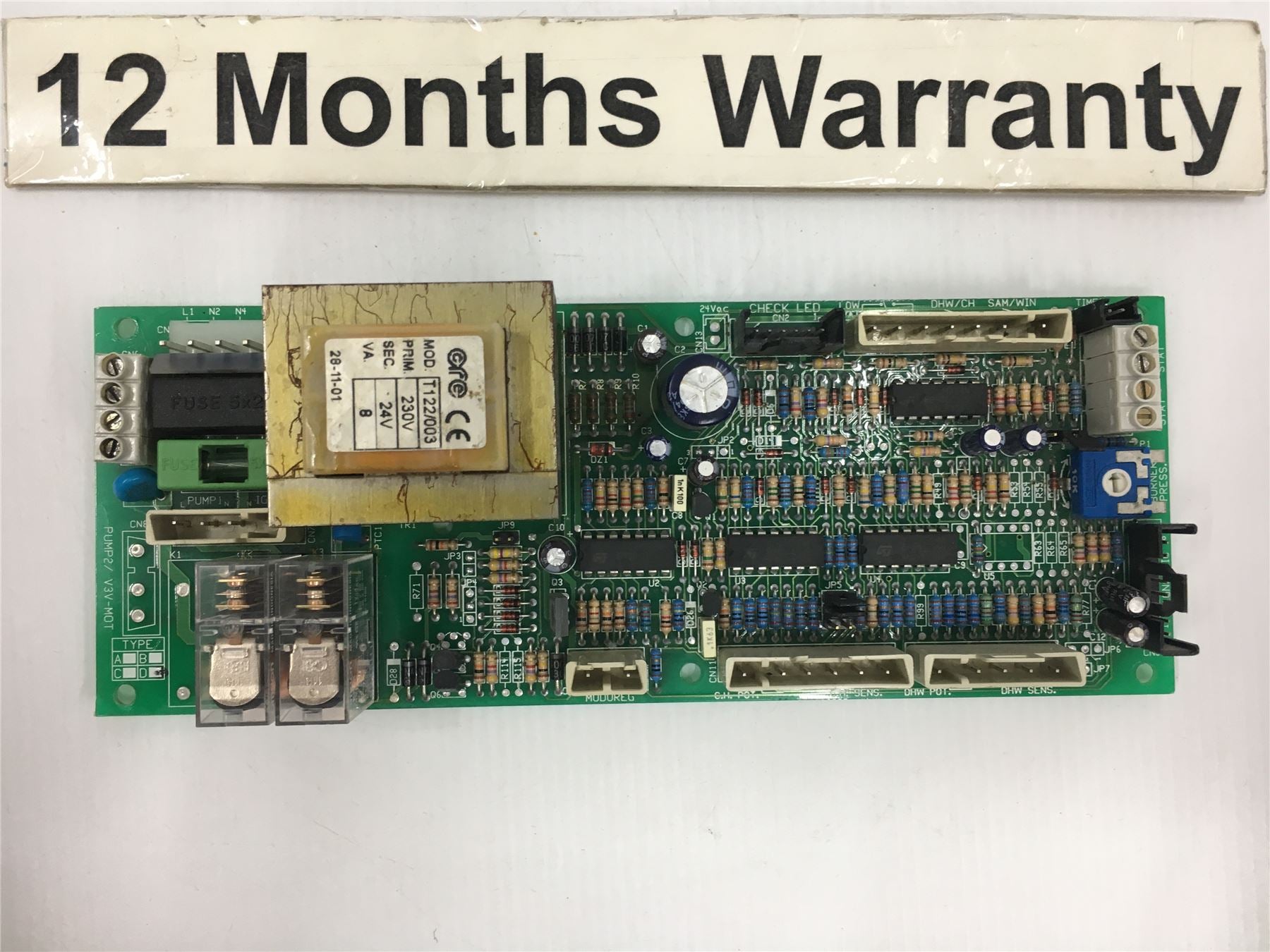 RAVENHEAT 0012CIR05005/0 TYPE D PCB 12M WARRANTY