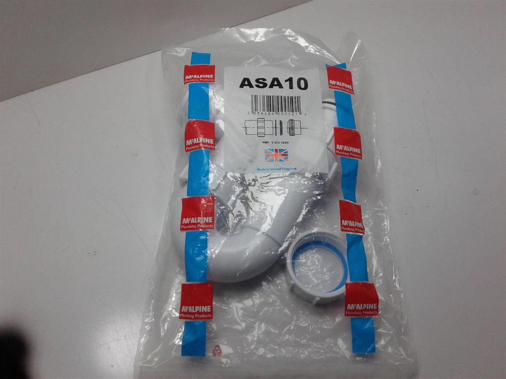 McALPINE ASA10 WASTE TRAP 32MM (1.25 INCH) BASIN SINK
