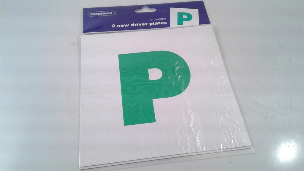 Stephens Provisional Plates Green (2 Pack)