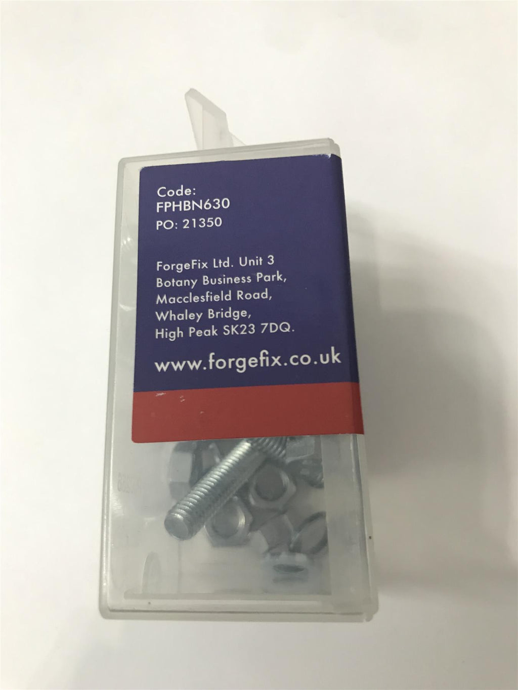 ForgeFix FPHBN630 High Tensile Set Screw ZP M6 x 30mm Forge Pack 10