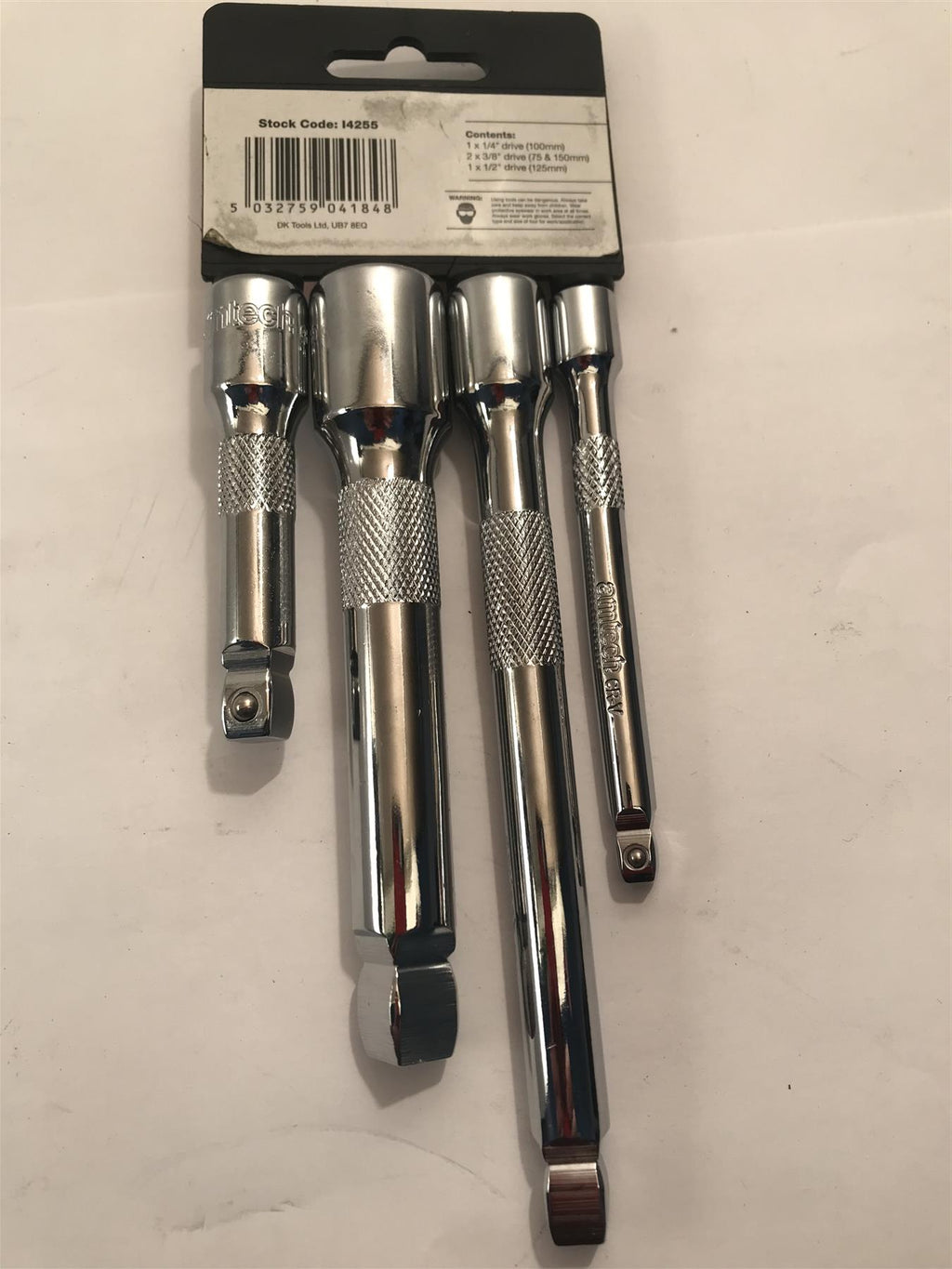 Amtech 4pc Wobble Extension Set