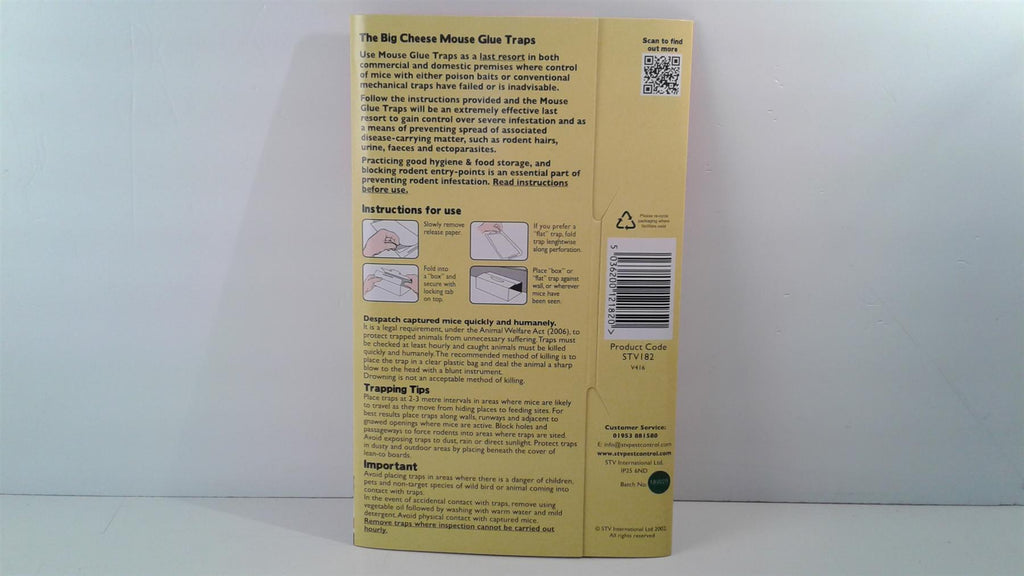 Mouse Mics Cockroach Rats Insects Sticky Glue Pads Mats (small)
