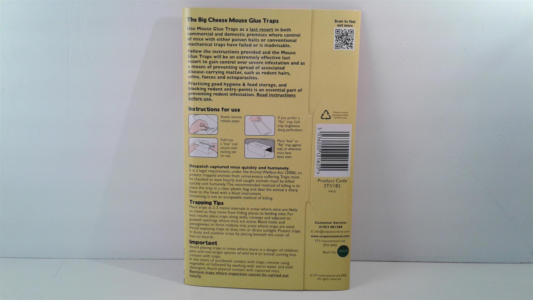 Mouse Mics Cockroach Rats Insects Sticky Glue Pads Mats (small)