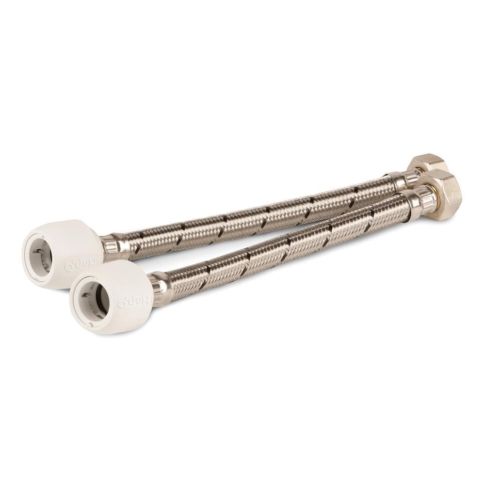 Wavin Hep2O HD125B/15W Flexible Tap Connector 15mm x 3/4" 300mm