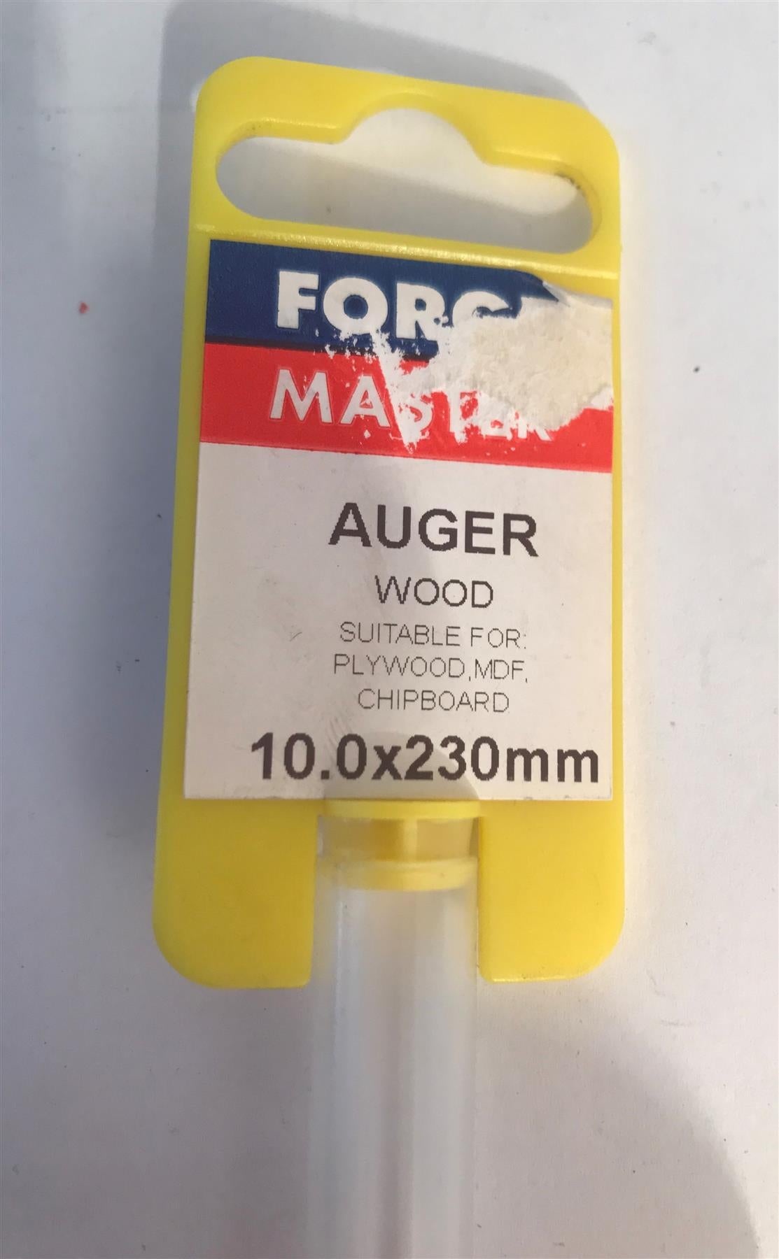Forge Master Wood Auger 10.0 x 230mm  FMAUG10230