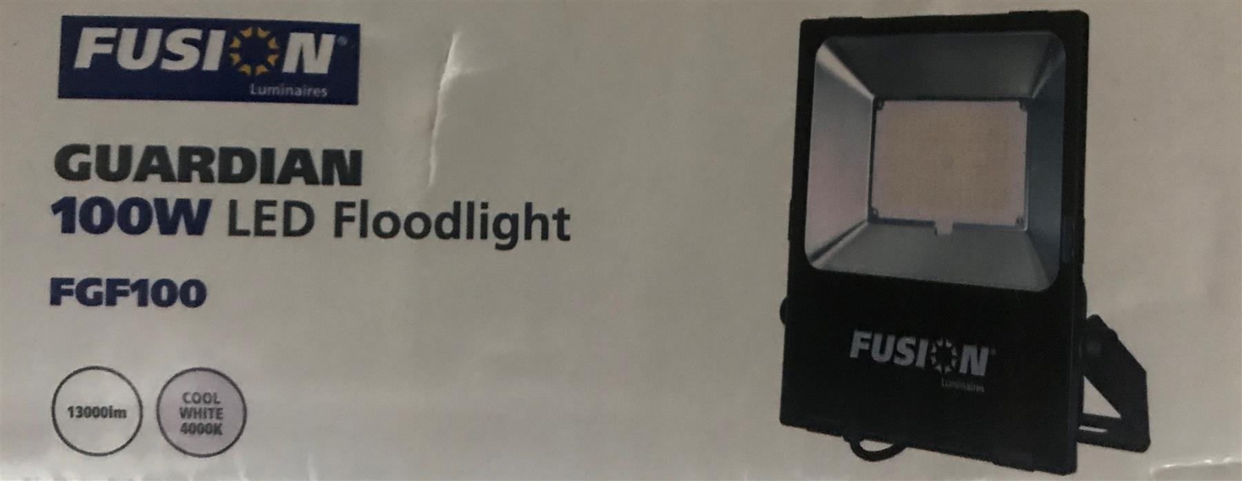 Fusion Guardian 100W LED Floodlight 13000LM  FGF100
