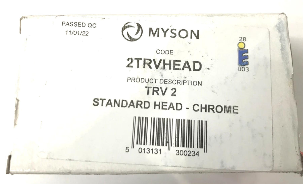 Myson Standard Thermostatic Radiator Valve Replacement Head Only TRV 2 WAY