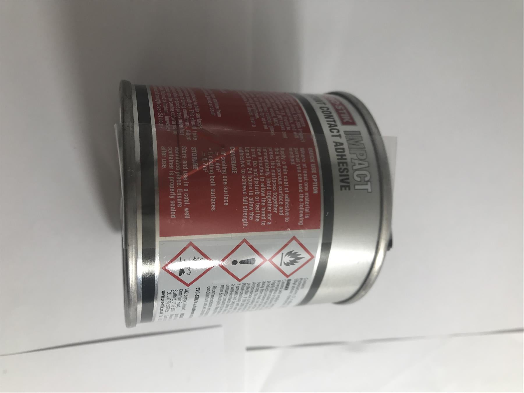 Evo Stik Multi Purpose Impact Instant Contact Adhesive 60984 250ml Evostick