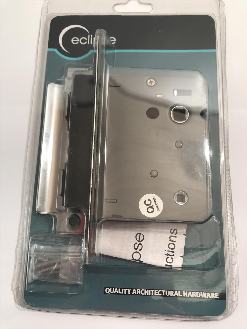 Eclipse Reverse Standard Bathroom Lock 75mm  J73021