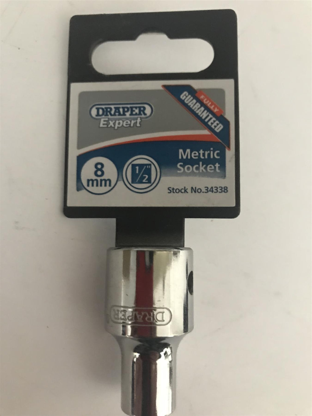 Draper 34338 Expert 1/2" 8mm Metric Socket