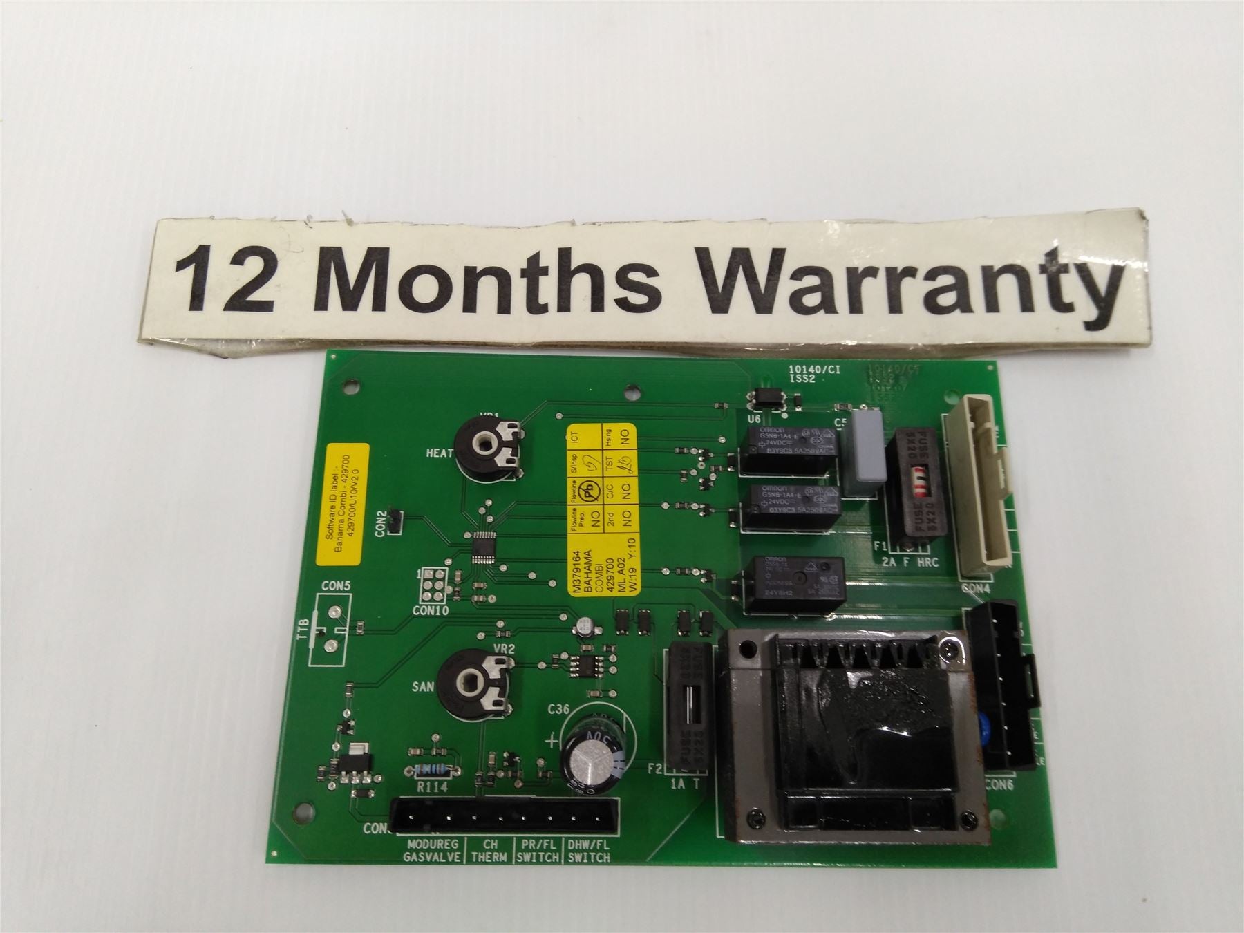 New Baxi Bahama 100 Electronic Control Pcb 429700 240603 M38581 pcb 12m warranty