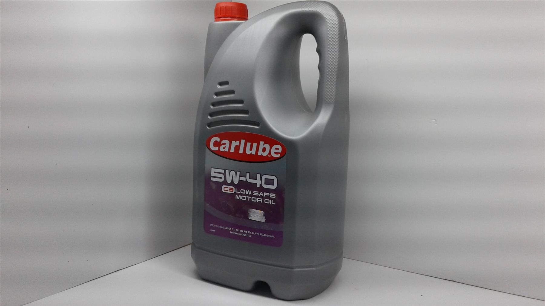 Carlube XAG050 5W-40 C3 Low SAPS 5L