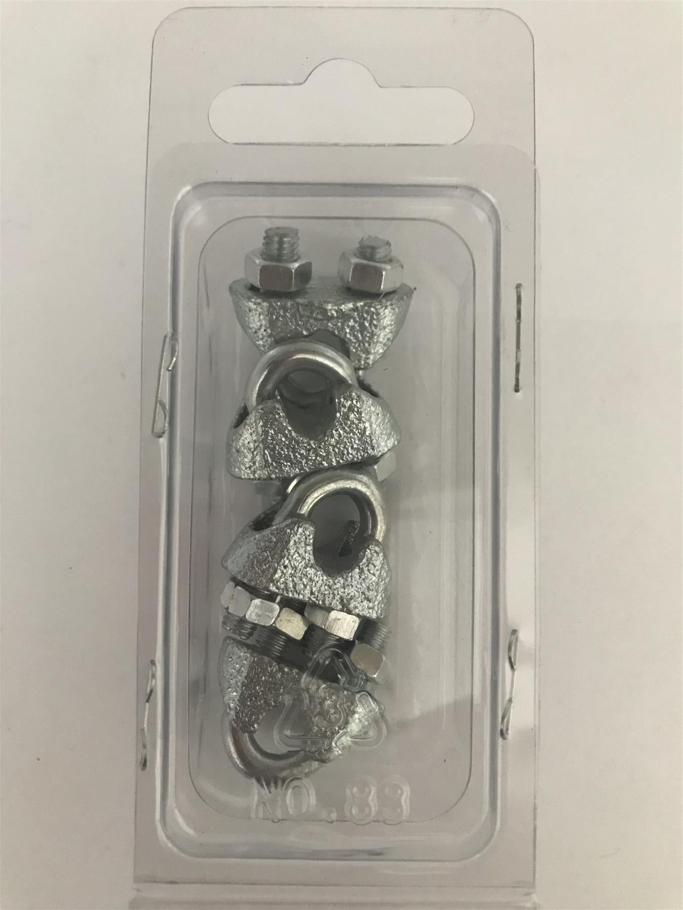 Wire Rope Clamp 6mm (4 Pack)