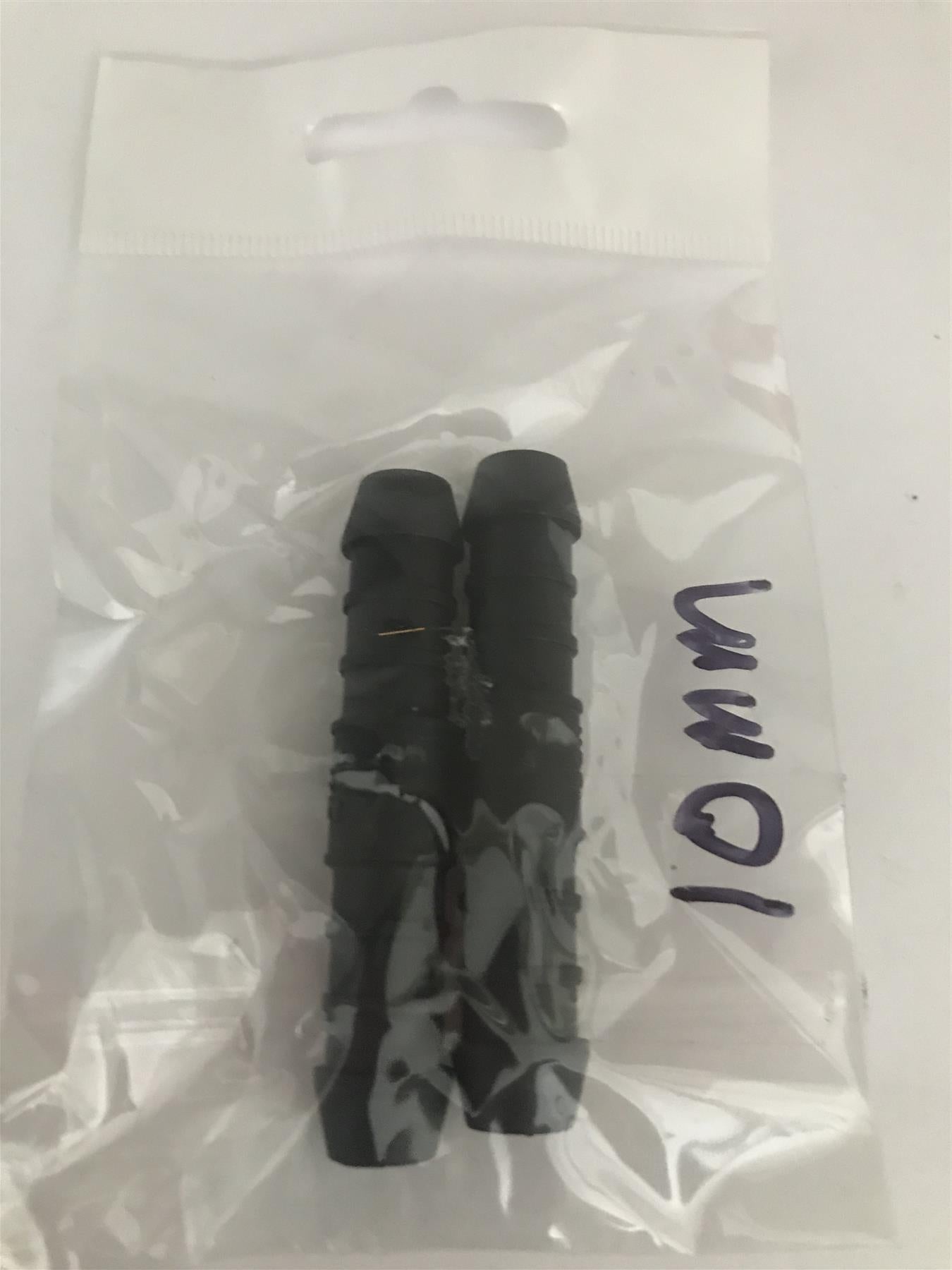 10mm Plastic Barded Straight Hose Pipe connector (2pk)