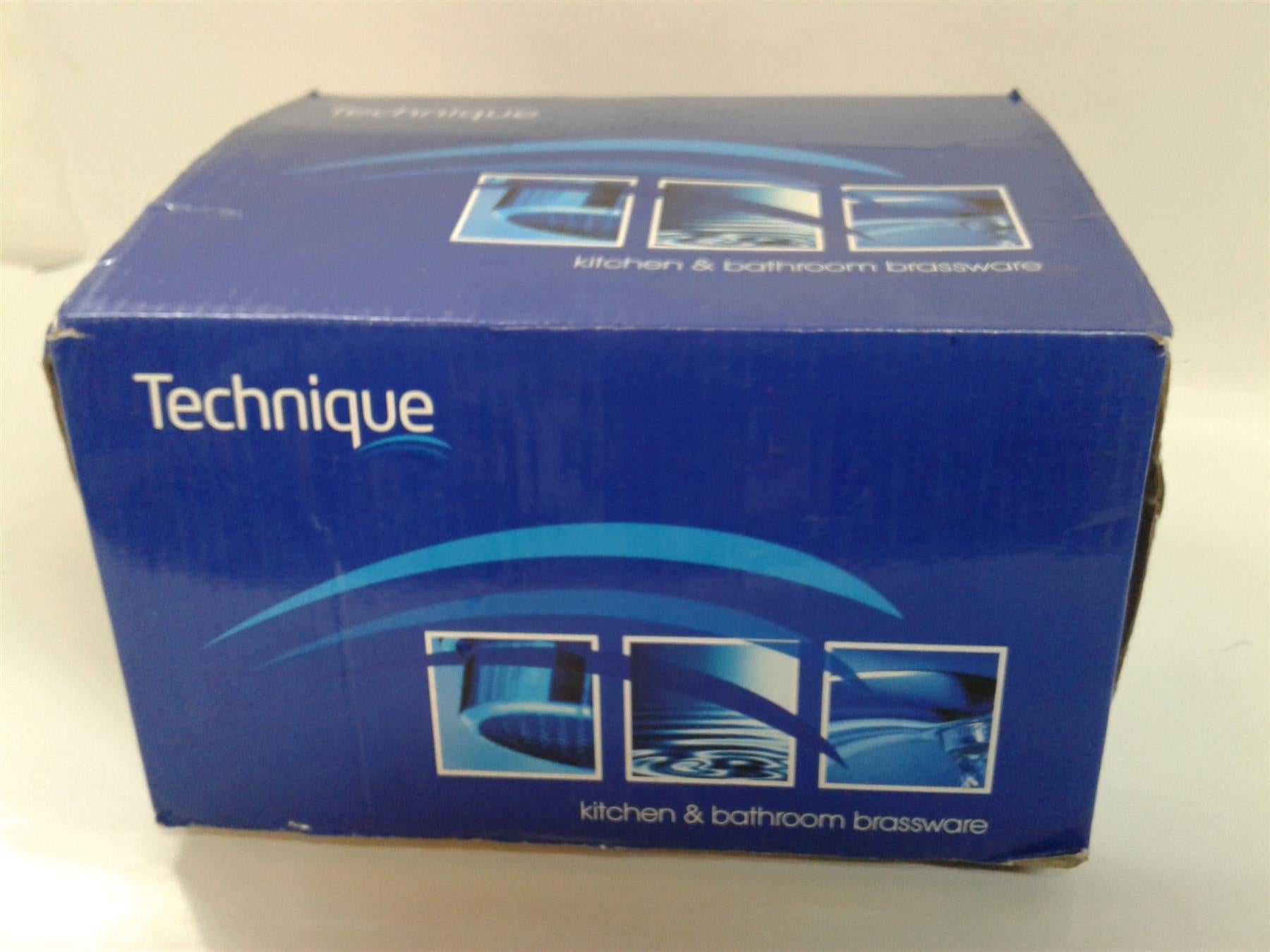 NEW TECHNIQUE VICTORIA MONO BASIN CHROME BRASS CLICK CLARK WASTE TAP052