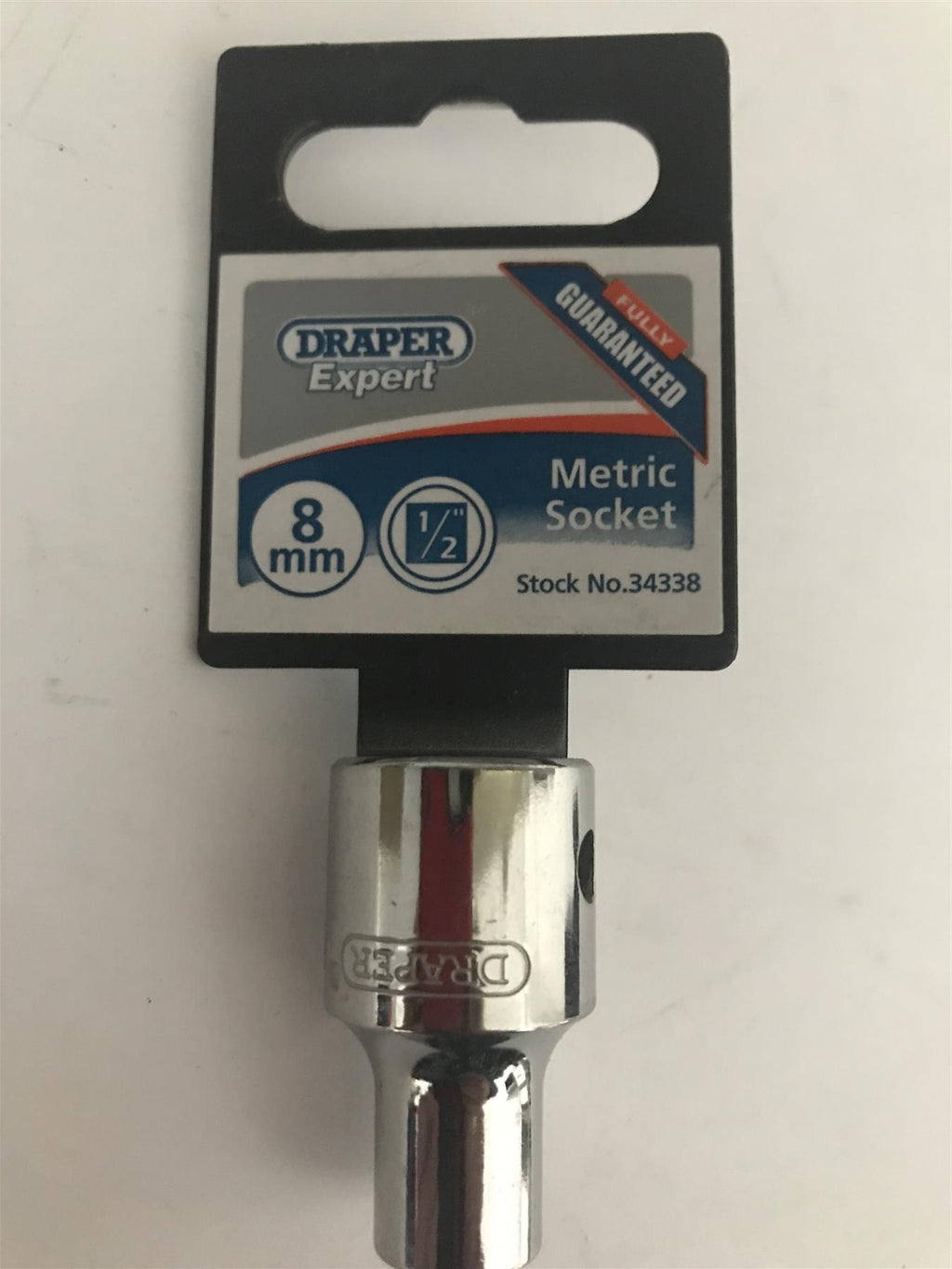 Draper 34338 Expert 1/2" 8mm Metric Socket