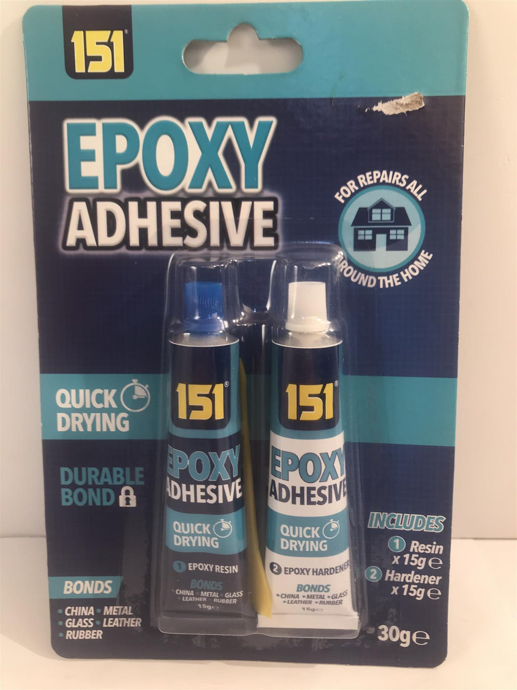 New Epoxy Adhesive 2 Part Quick Drying Resin  & Hardener for China Metal Glass