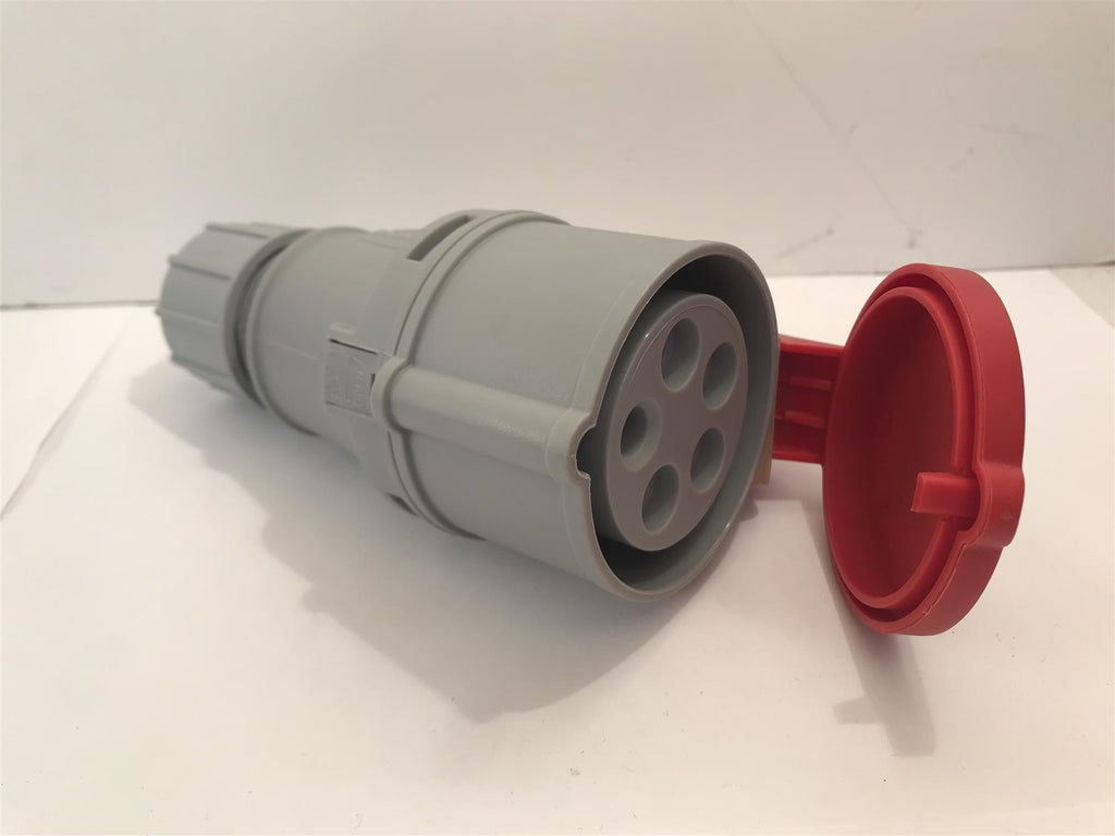 HTCN 16a 220-380V Red Female Industrial Socket IP44