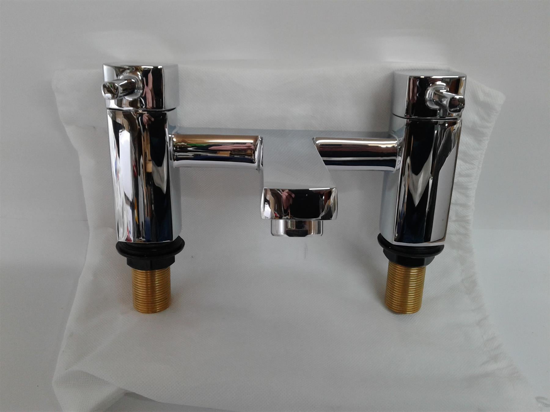 NEW SCUDO FORME MODERN CHROME BATH FILLER TAP MIXER