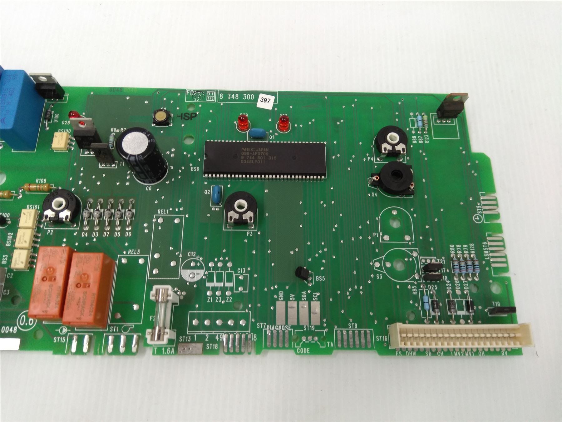 Worcester 25Si Main Boiler PCB 8748300397 748300397