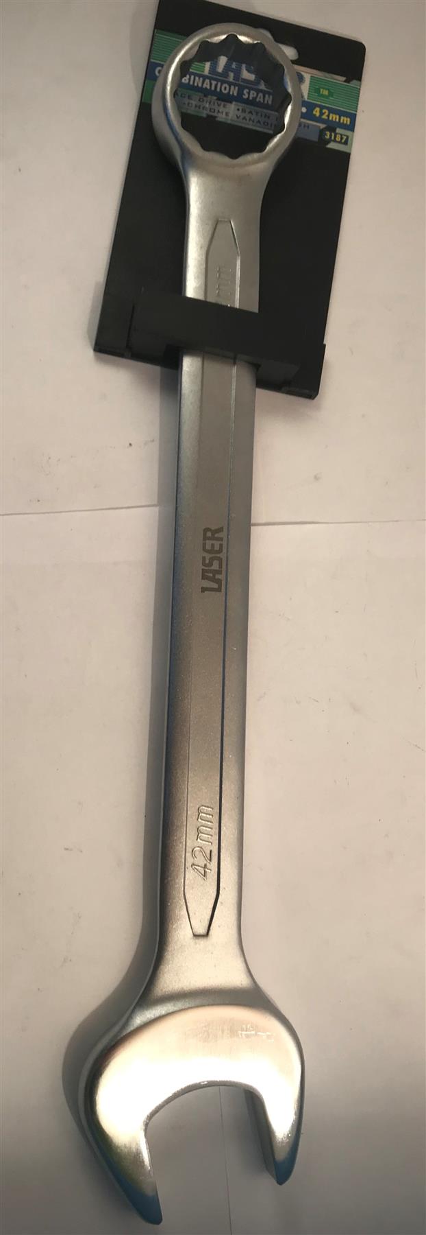 Laser Chrome Vanadium Combination Spanner 42mm  3187