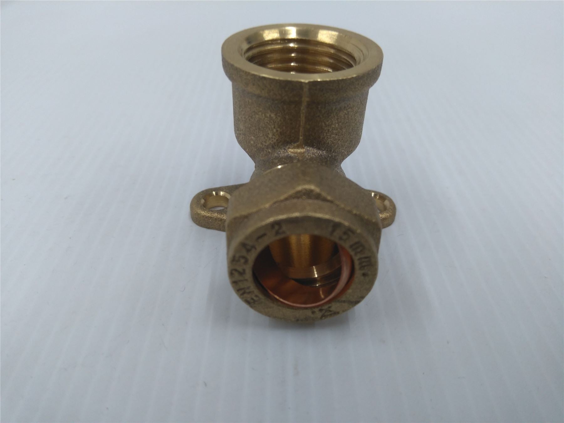 New Centurion CO06L Compression Female Wall Elbow 15mm x 1/2 Inch 21042327