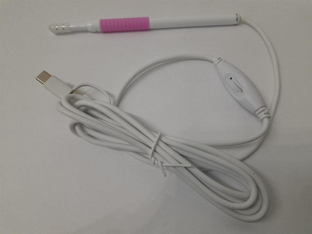 3In1 EarWax Cleaning Endoscope Visual Earpick HD Camera Otoscope Pink
