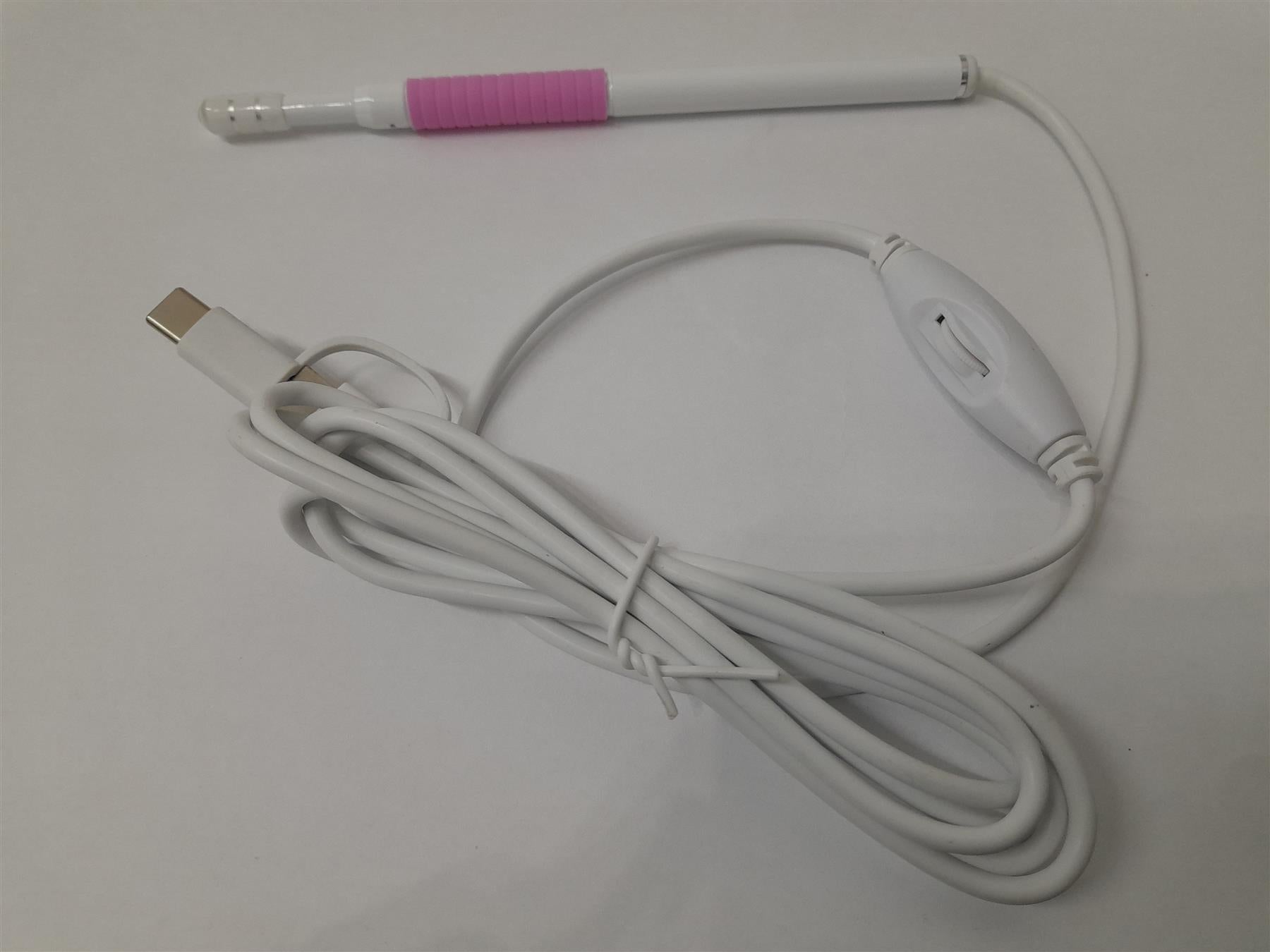 3In1 EarWax Cleaning Endoscope Visual Earpick HD Camera Otoscope Pink