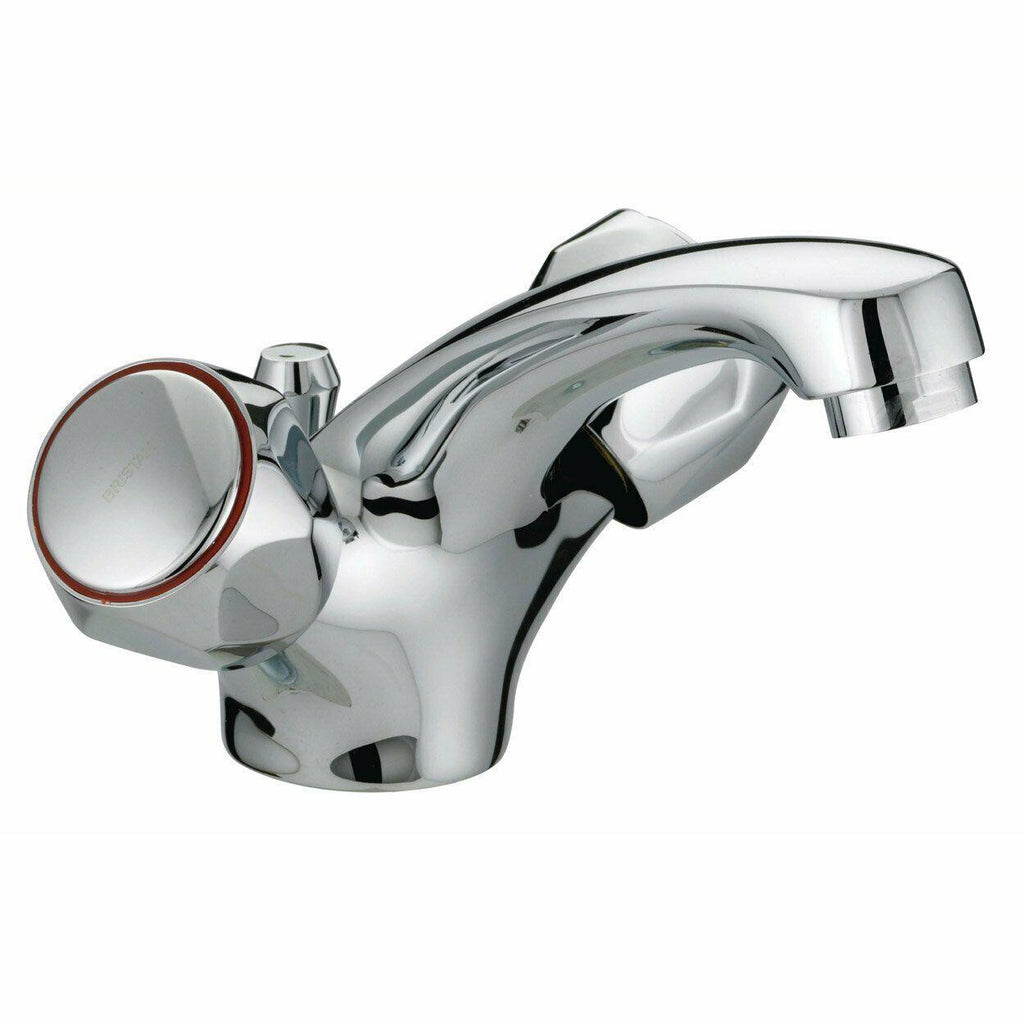 Bristan Club Monobloc Basin Sink Mixer Tap with Pop-Up Waste Chrome VAC BAS C MT