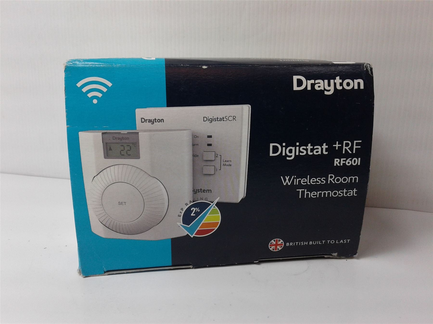 NEW DRAYTON WIRELESS ROOM DIGISTAT THERMOSTAT + RF RF601
