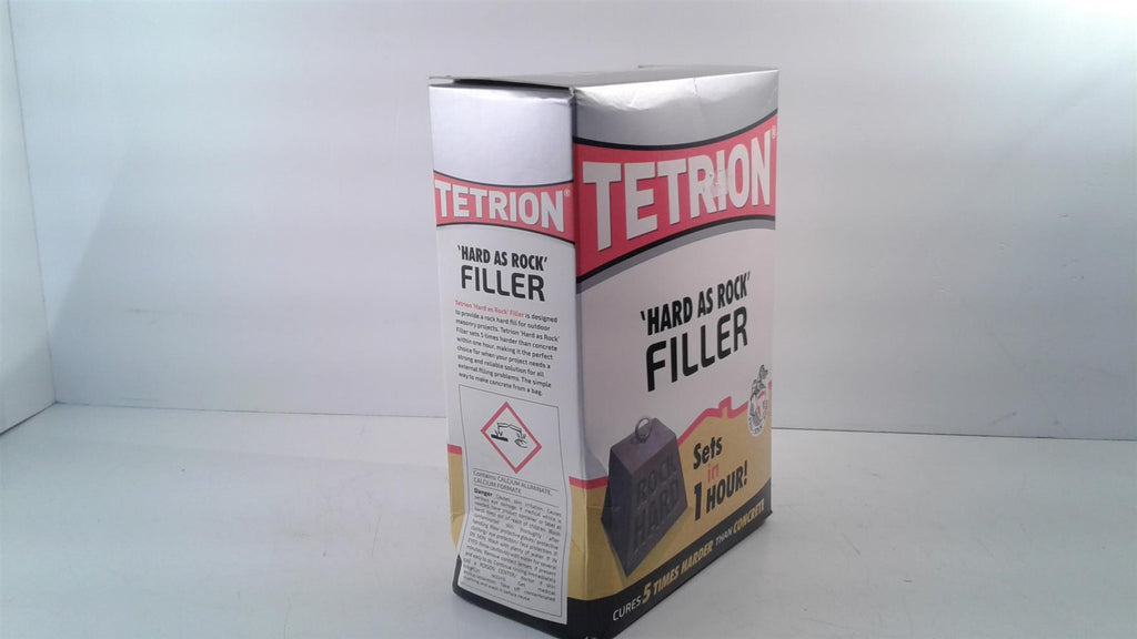 Tetrion "Hard as Rock" Filler/Masonry Repair - Cement Grey 2kg