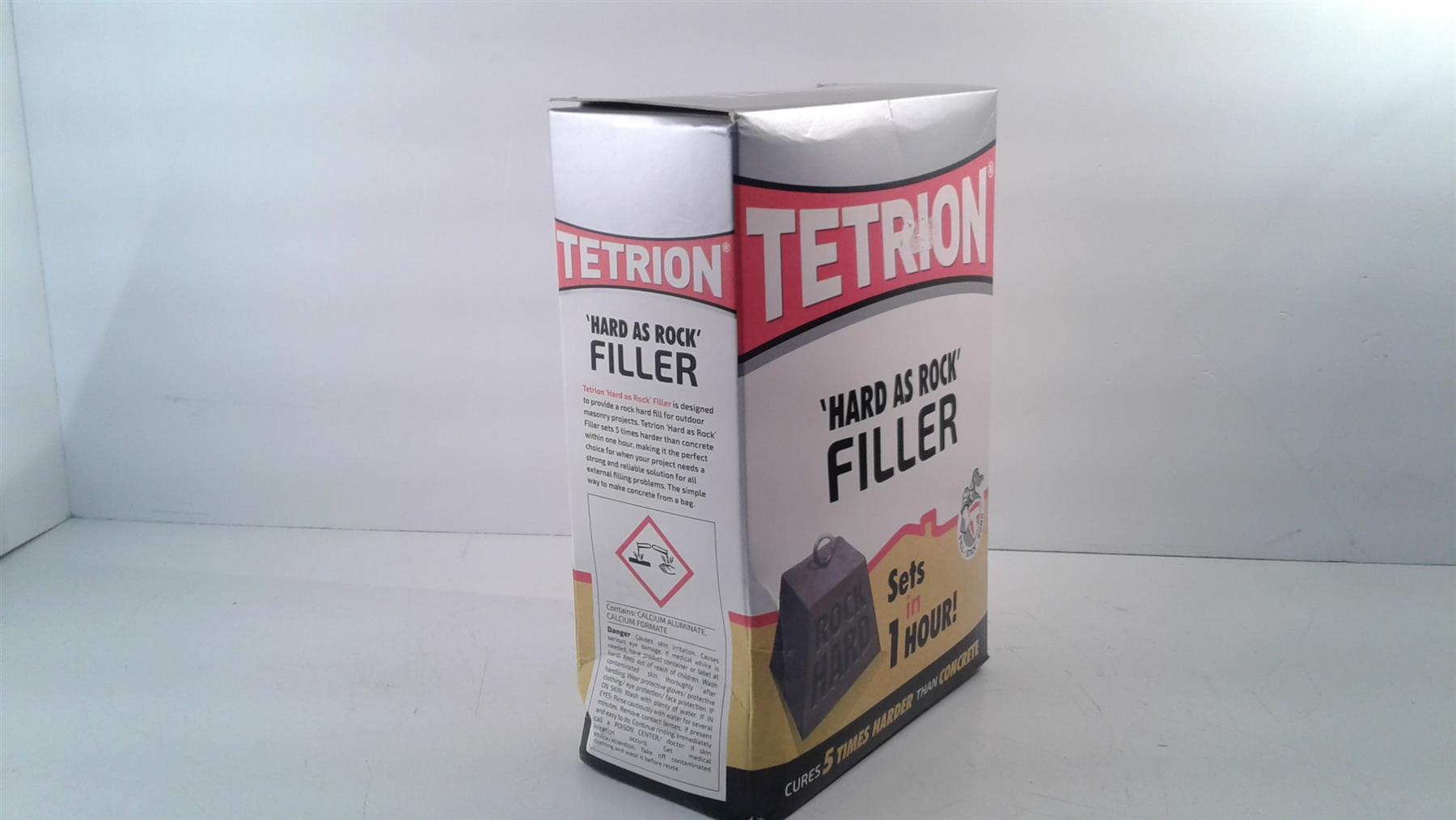 Tetrion "Hard as Rock" Filler/Masonry Repair - Cement Grey 2kg