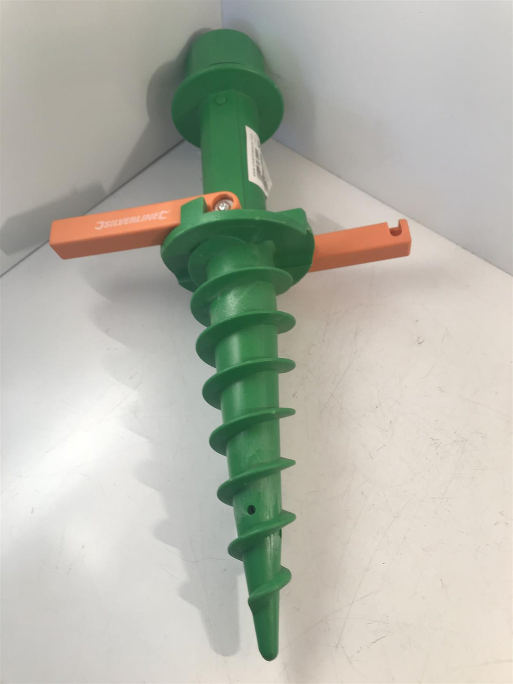 Silverline 450mm Earth Anchor Gardening - 219607 Easy To Screw Into Ground