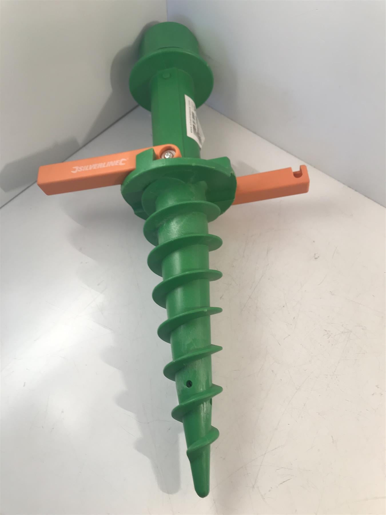 Silverline 450mm Earth Anchor Gardening - 219607 Easy To Screw Into Ground