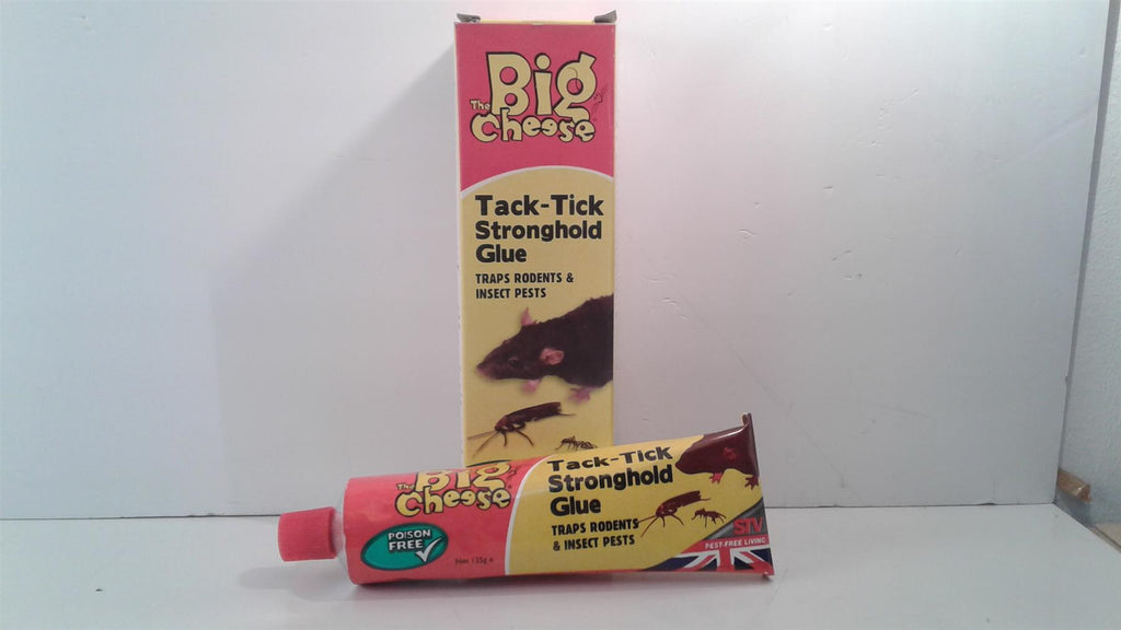 The Big Cheese Tack-Tick Stronghold Traps Rodents, Mouse Rats Insect Pests