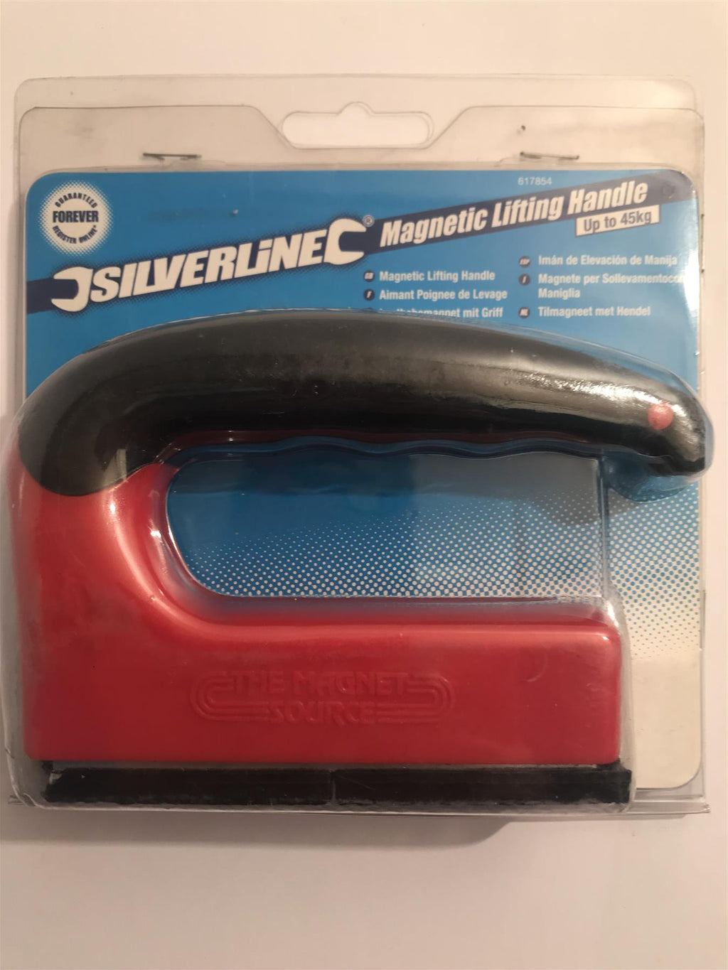 Silverline Magnetic Lifting Handle up to 45kg (100lb)  617854
