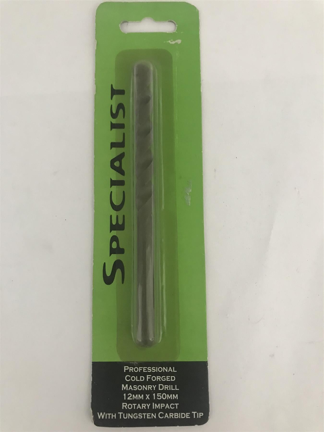 Specialist Masonry Drill 12x150mm with Tungsten Carbide Tip  SP2293