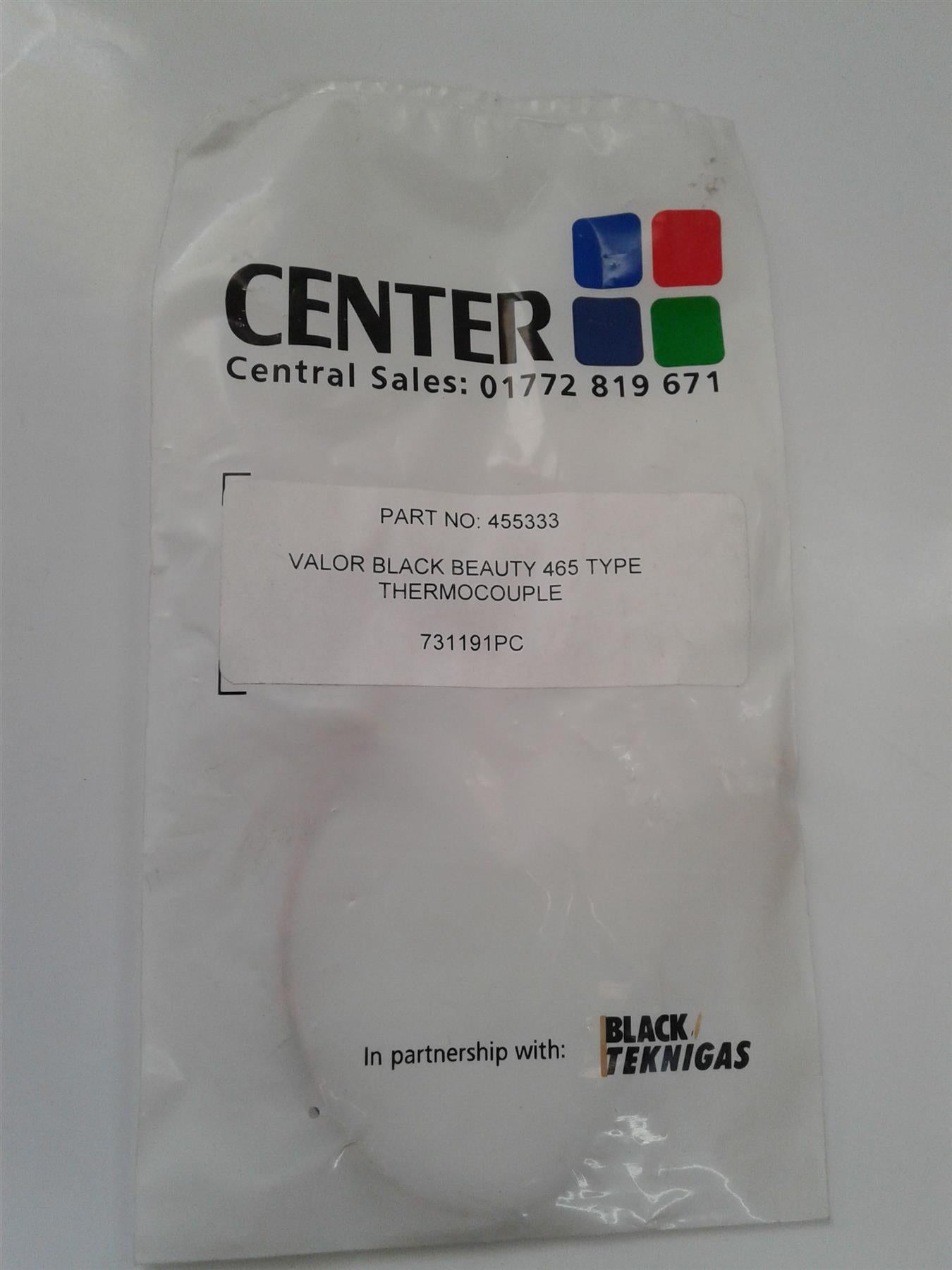 NEW Valor Black Beauty 465 Thermocouple 731191PC 455333