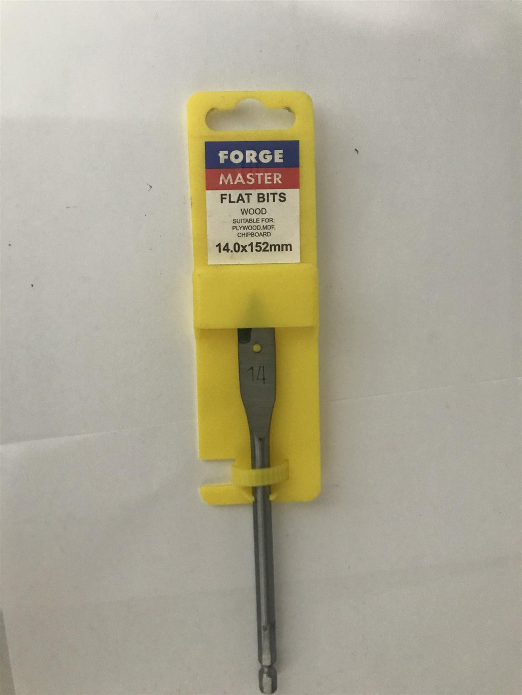 Forge Master Flat Wood Bit 14.0 x 152mm  FMFLAT14