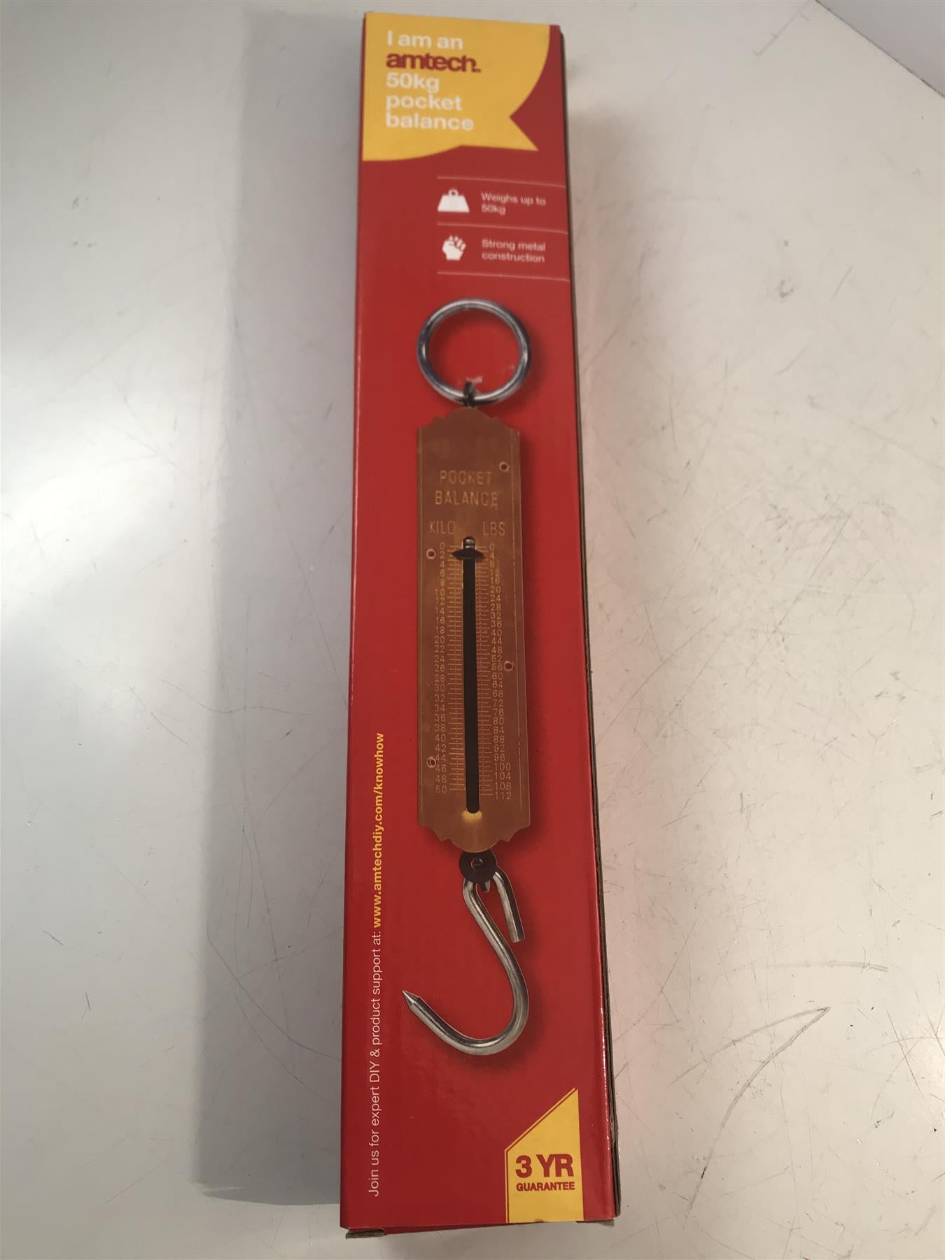 Amtech 50Kg Pocket Balance