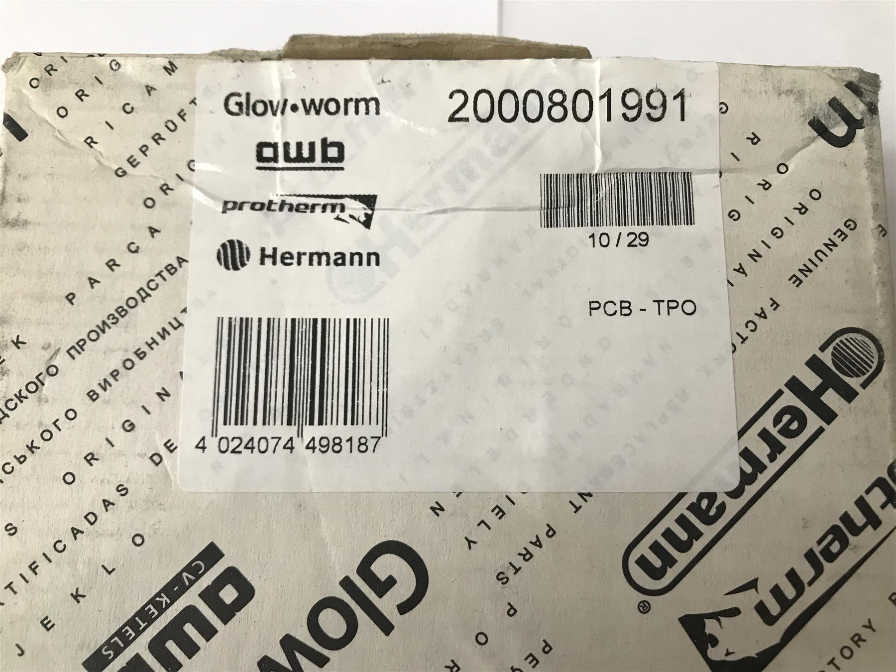 Glowworm Micron 30-50FF PCB 2000801990 801990