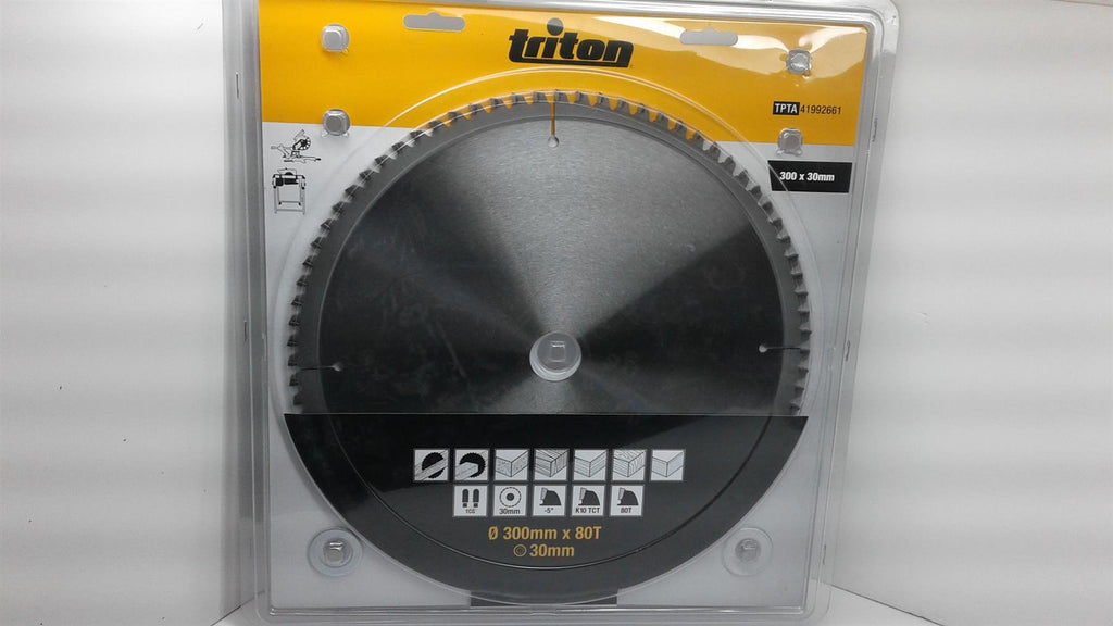 Triton Woodworking Saw Blade 300 X 30mm 80T