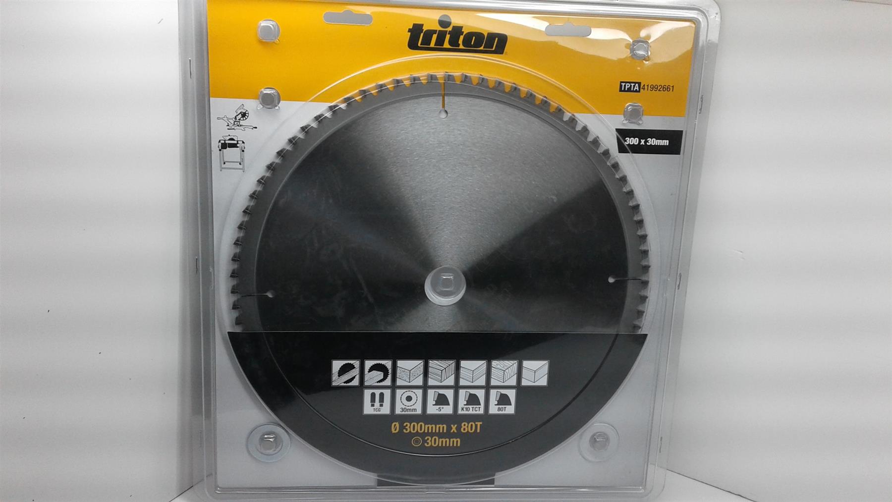 Triton Woodworking Saw Blade 300 X 30mm 80T