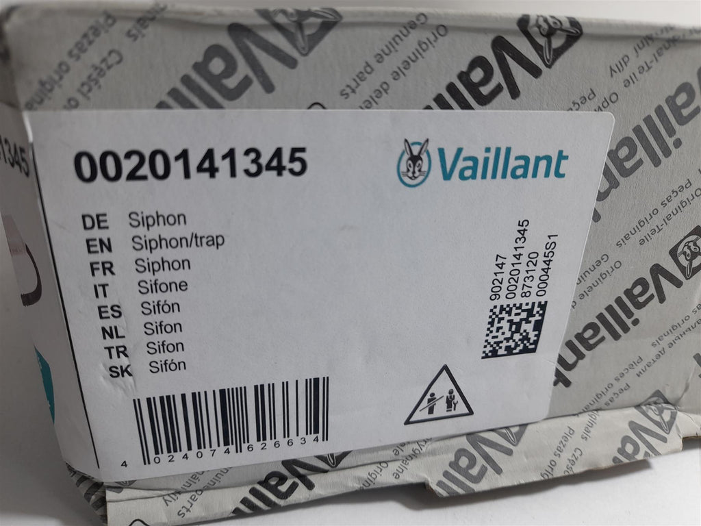 New Vaillant EcoTec Condensate Trap with Hose 0020141345