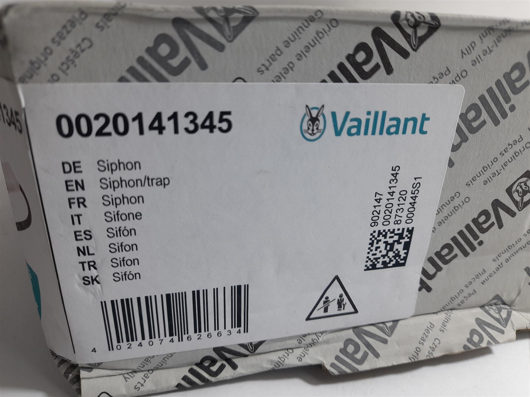 New Vaillant EcoTec Condensate Trap with Hose 0020141345
