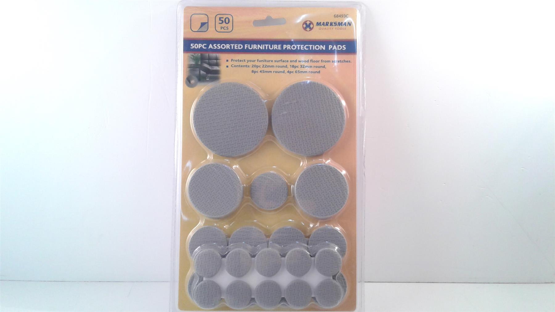 50pcs Grey Self Adhesive Furniture Pads