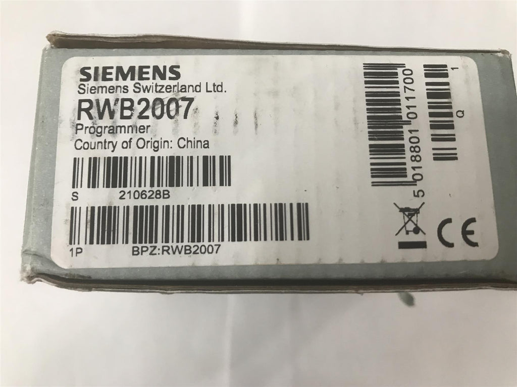 Siemens RWB2007 Twin Channel Digital 7 Day Programmer Timeswitch