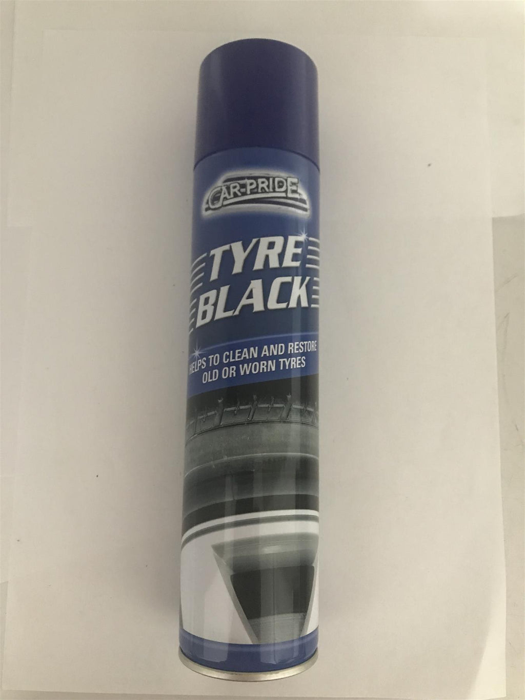 Car Pride Tyre Cleaner/Restorer Black Spray 250ml 00428A