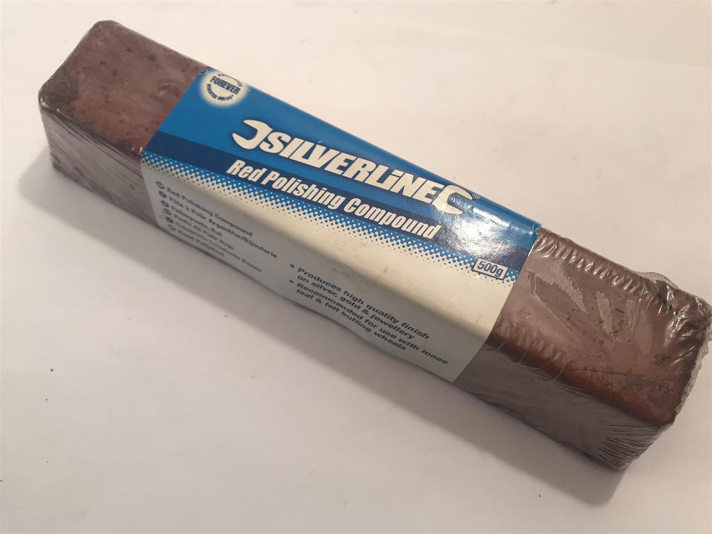 Silverline Red Polishing Compound 500g  107883