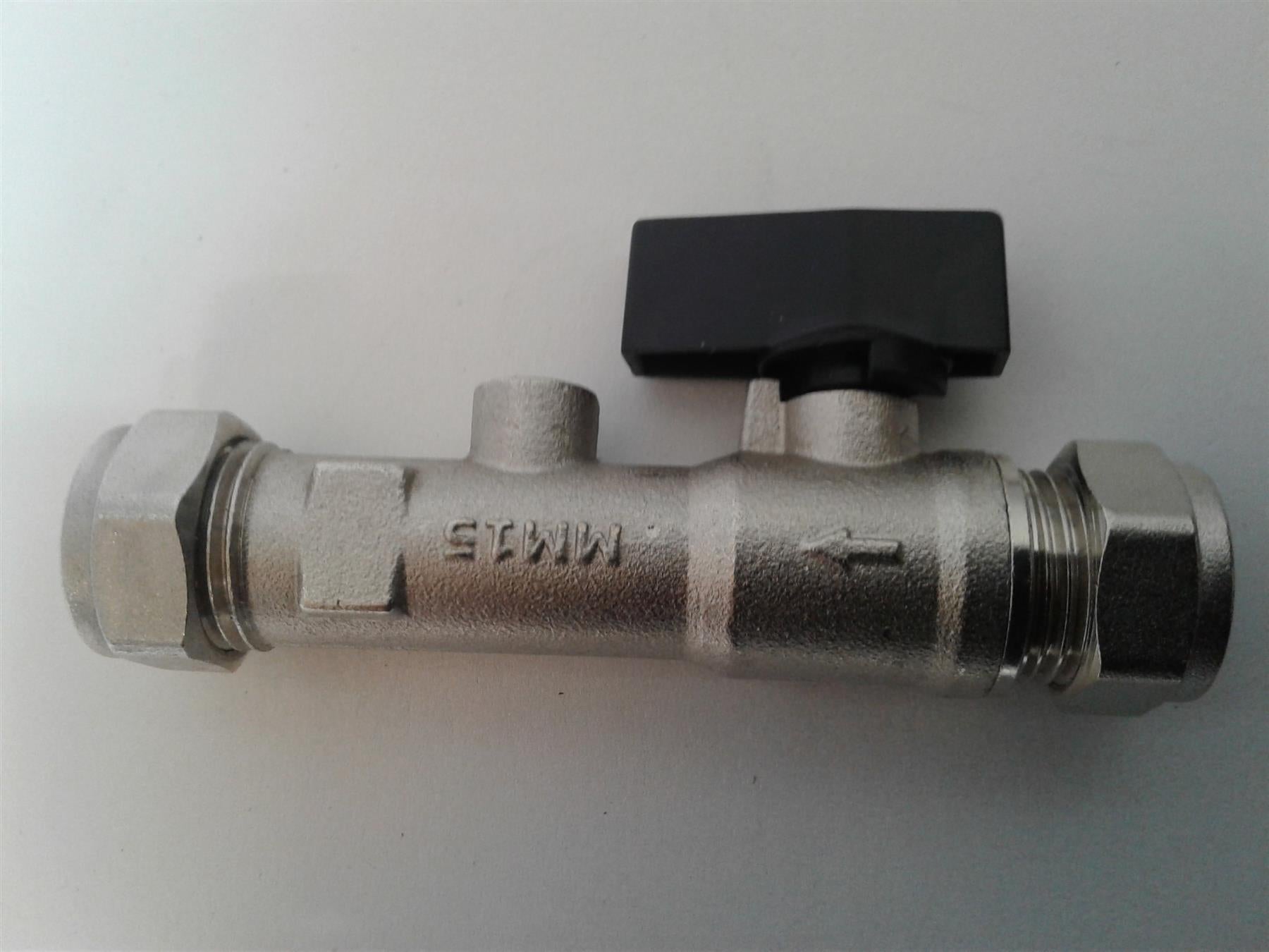 Double Check Valve with Isolation Valve - 15mm 551020